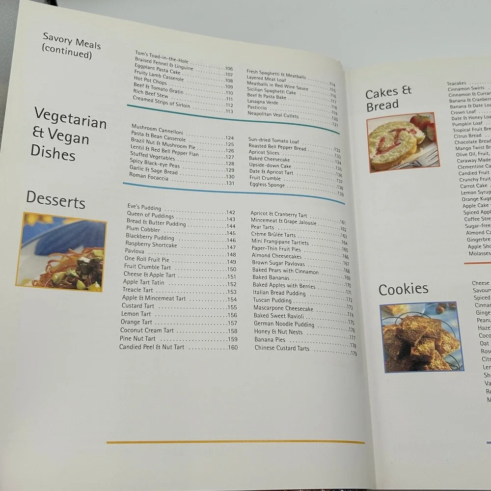 Practical Cooking Baking Cookbook 175+ Recipes 2002 Hardcover Illustrated Foodie
